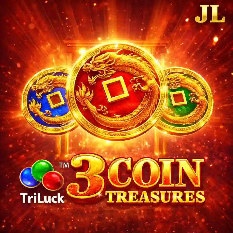 3 Coin Treasures casino slot game 8jili