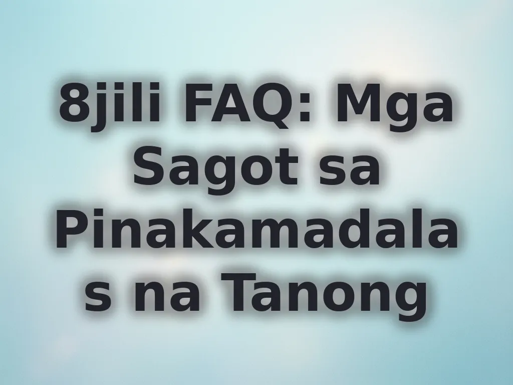 Customer FAQ